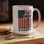 Religious Mug - One Nation Flag Cross