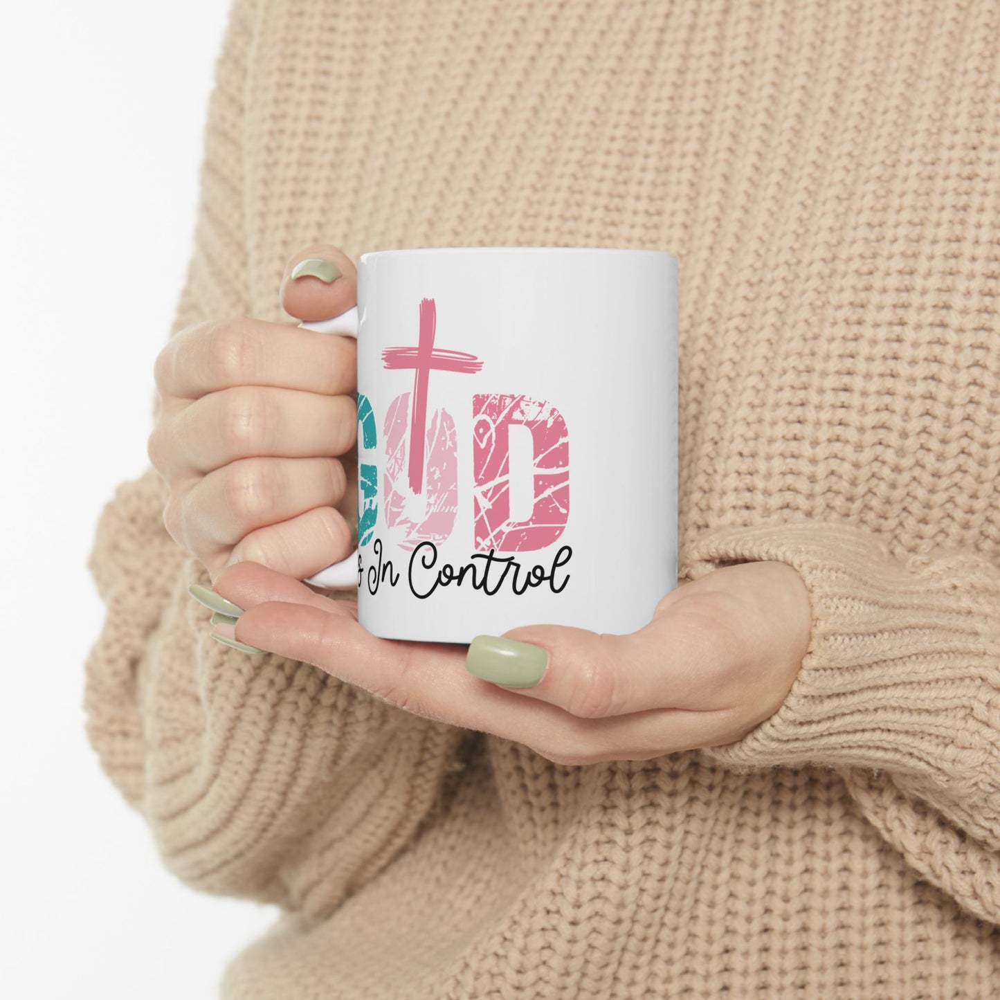 Religious Mug - God Is In Control