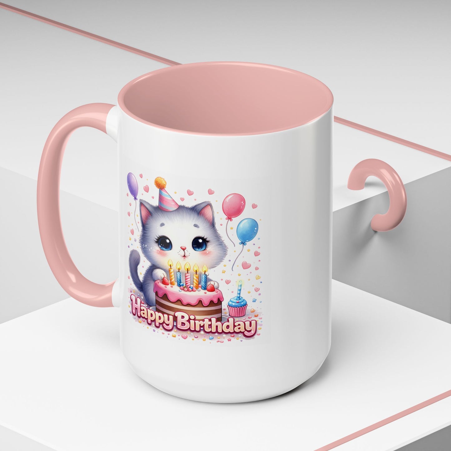 Birthday Mug - Birthday Kitty