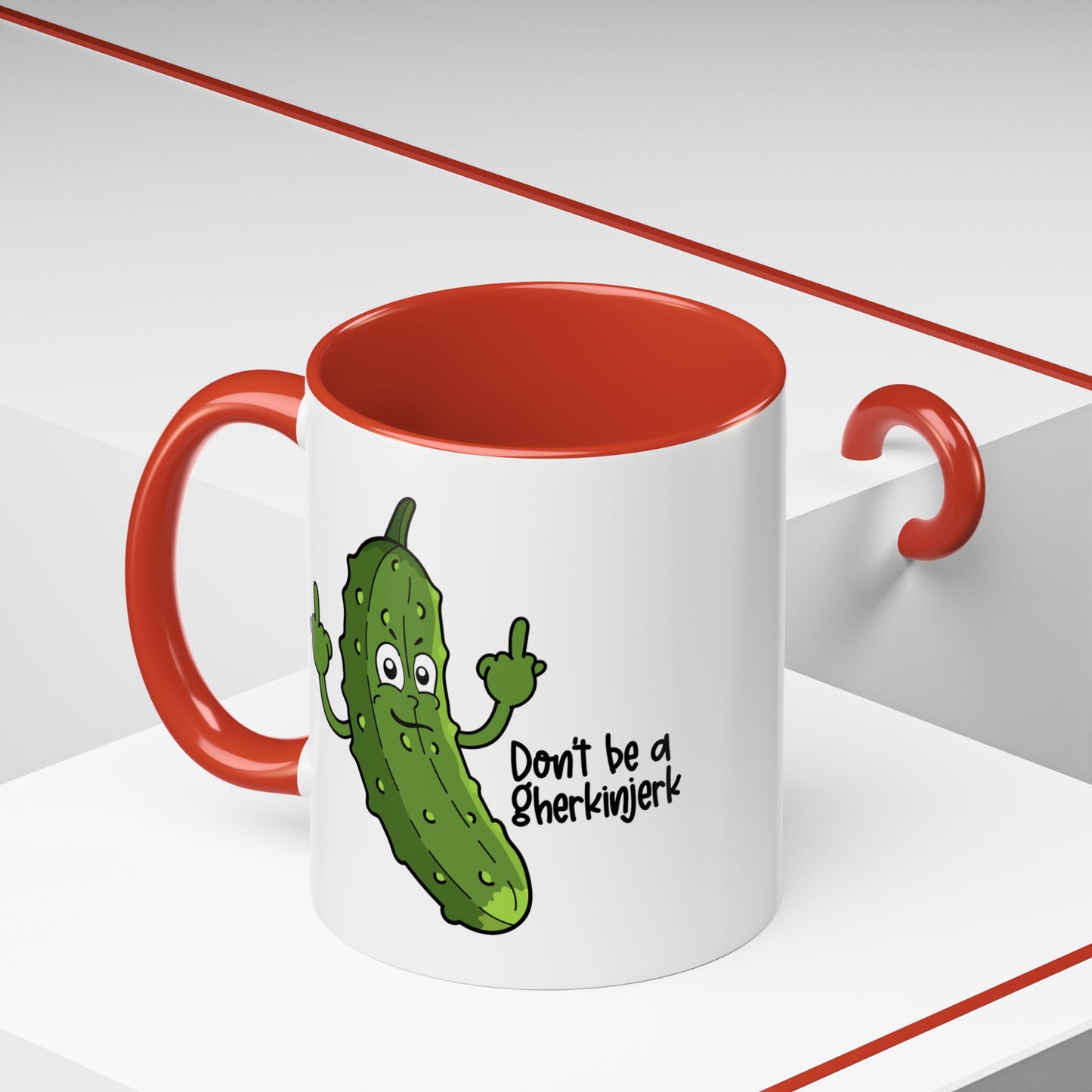 Adult Mug - Don't Be A Gherkinjerk