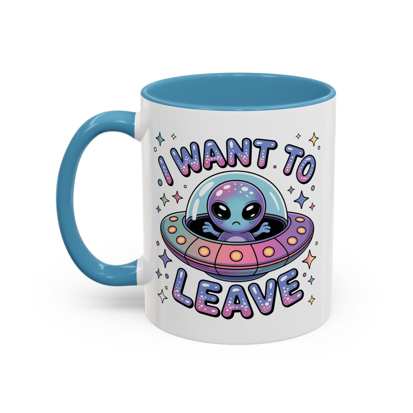 Alien Mug - I Want To Leave