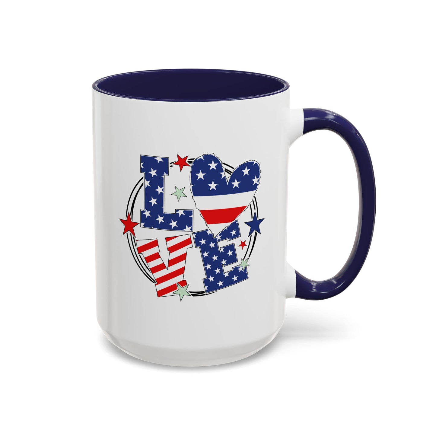 4th of July Mug - Love 4th of July