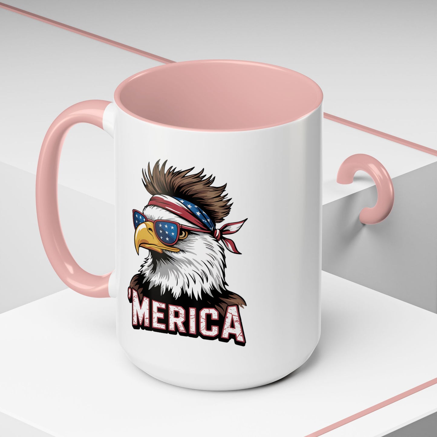 4th of July Mug - America Patriotic Eagle