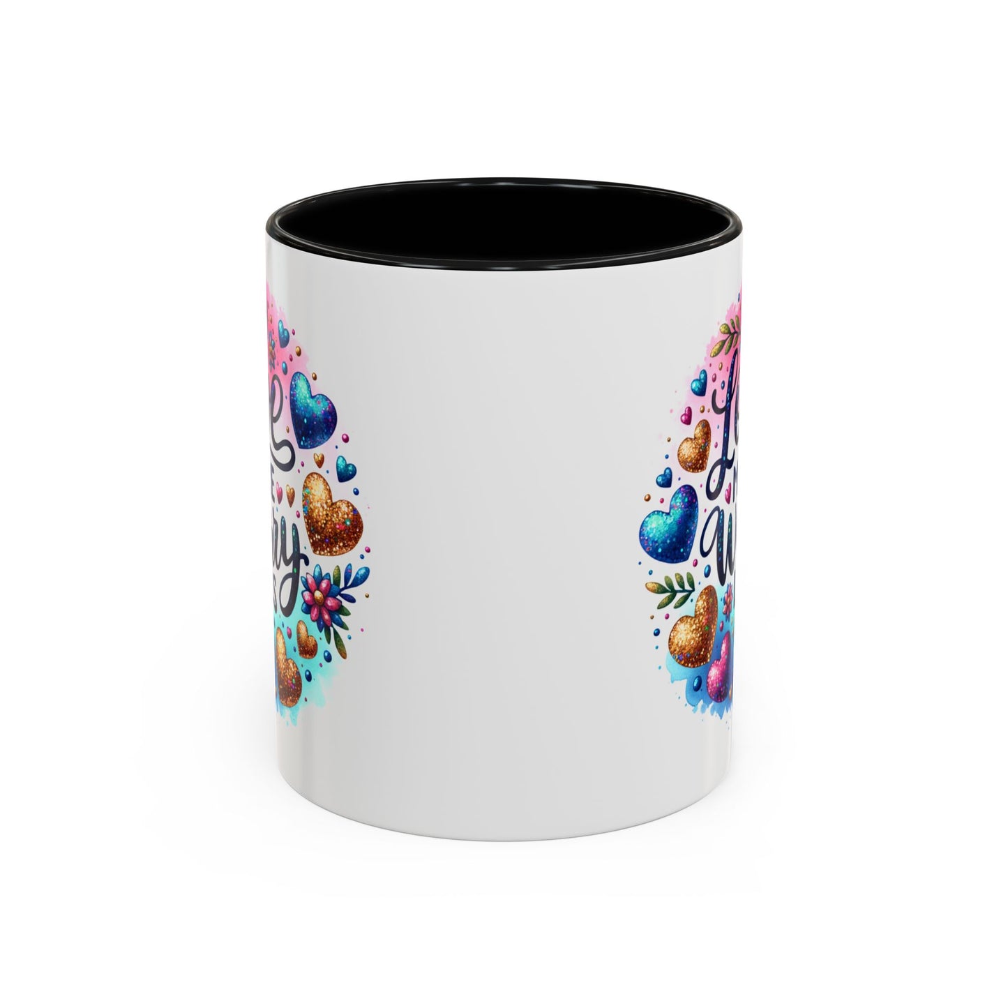Wellness Mug - Love More Worry Less Circle