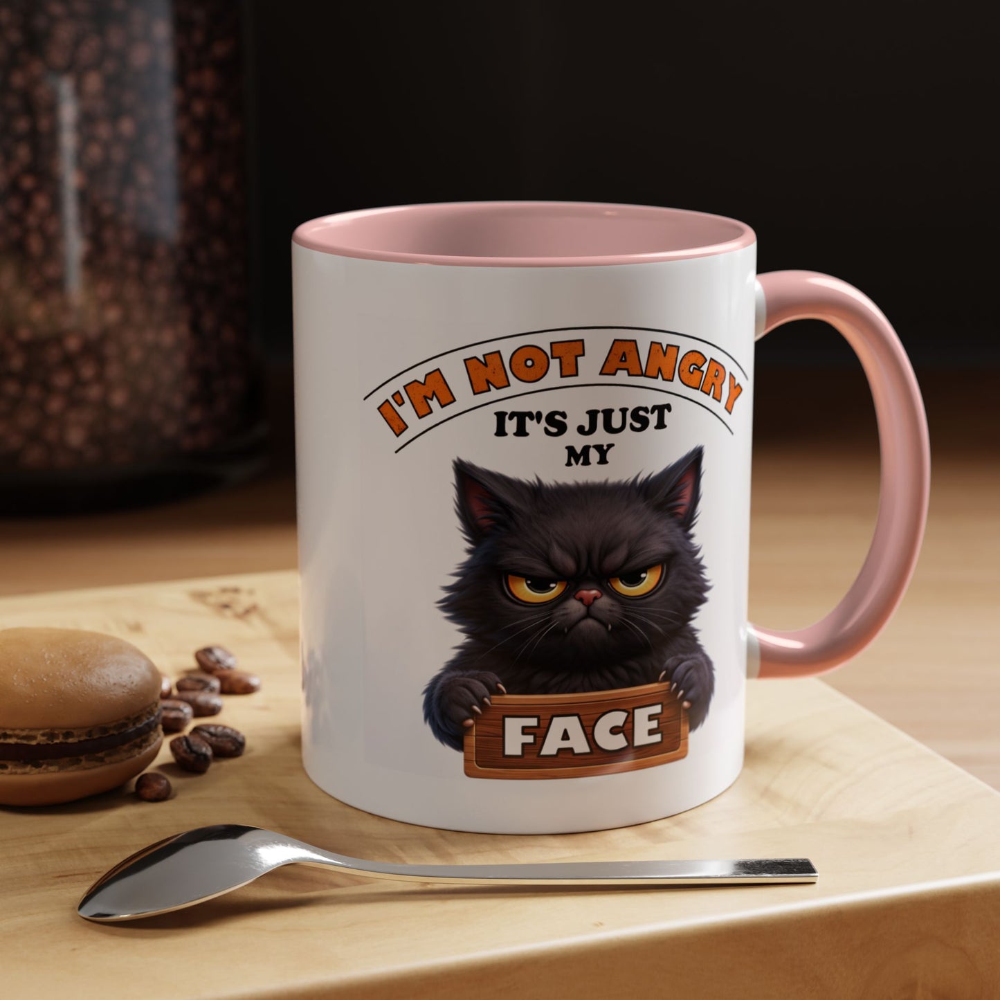 Humor Mug - I'm Not Angry It's Just My Face