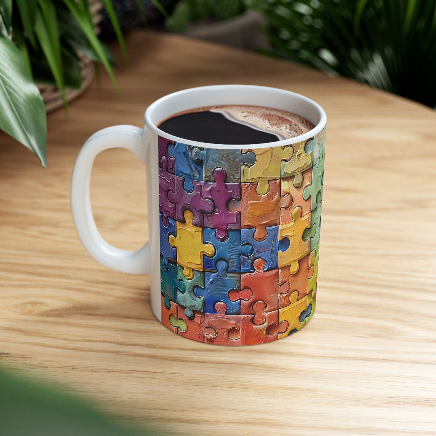 Artistic Mug - Colorful Jigsaw Puzzle