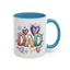 Father's Day Mug - Dad Hearts