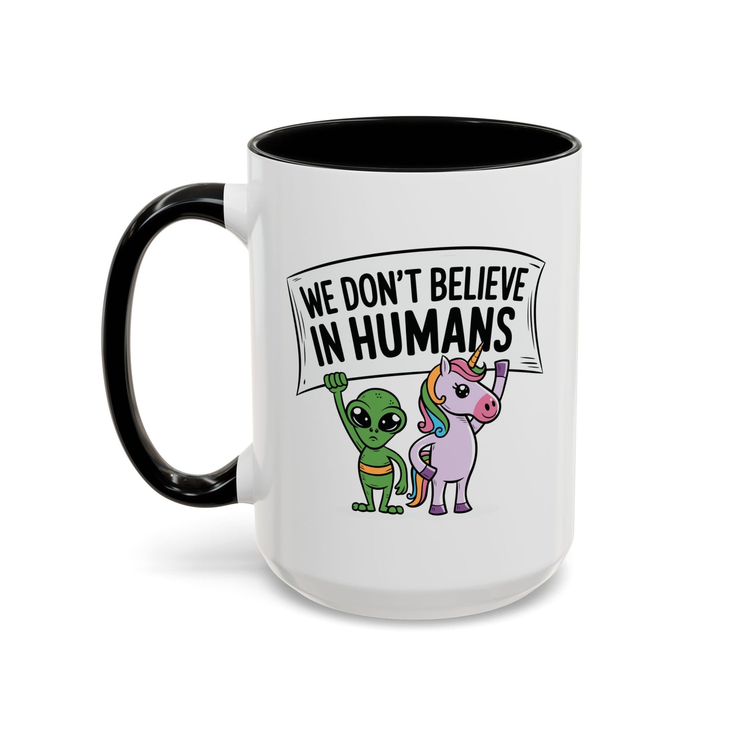 Alien Mug - We Don't Believe