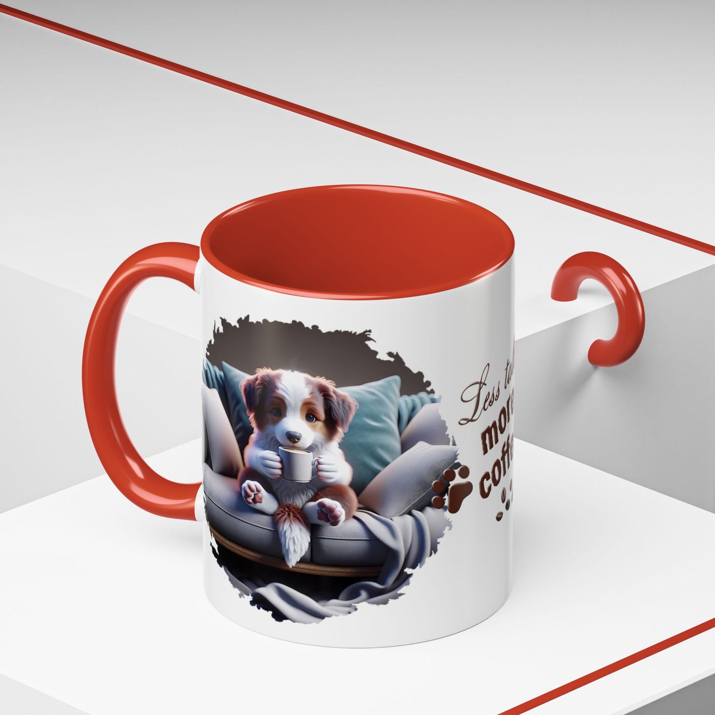 Animal Mug - Dog Coffee Wrap 38
