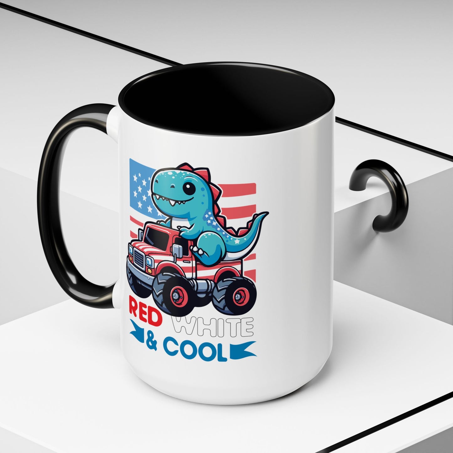 4th of July Mug - Red White & Cool