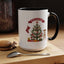 Christmas Mug - Merry Christmas Banner Tree Presents