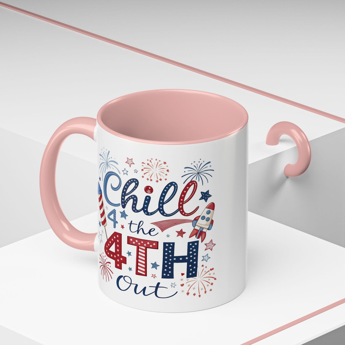 4th of July Mug - Chill the 4th Out Celebrations