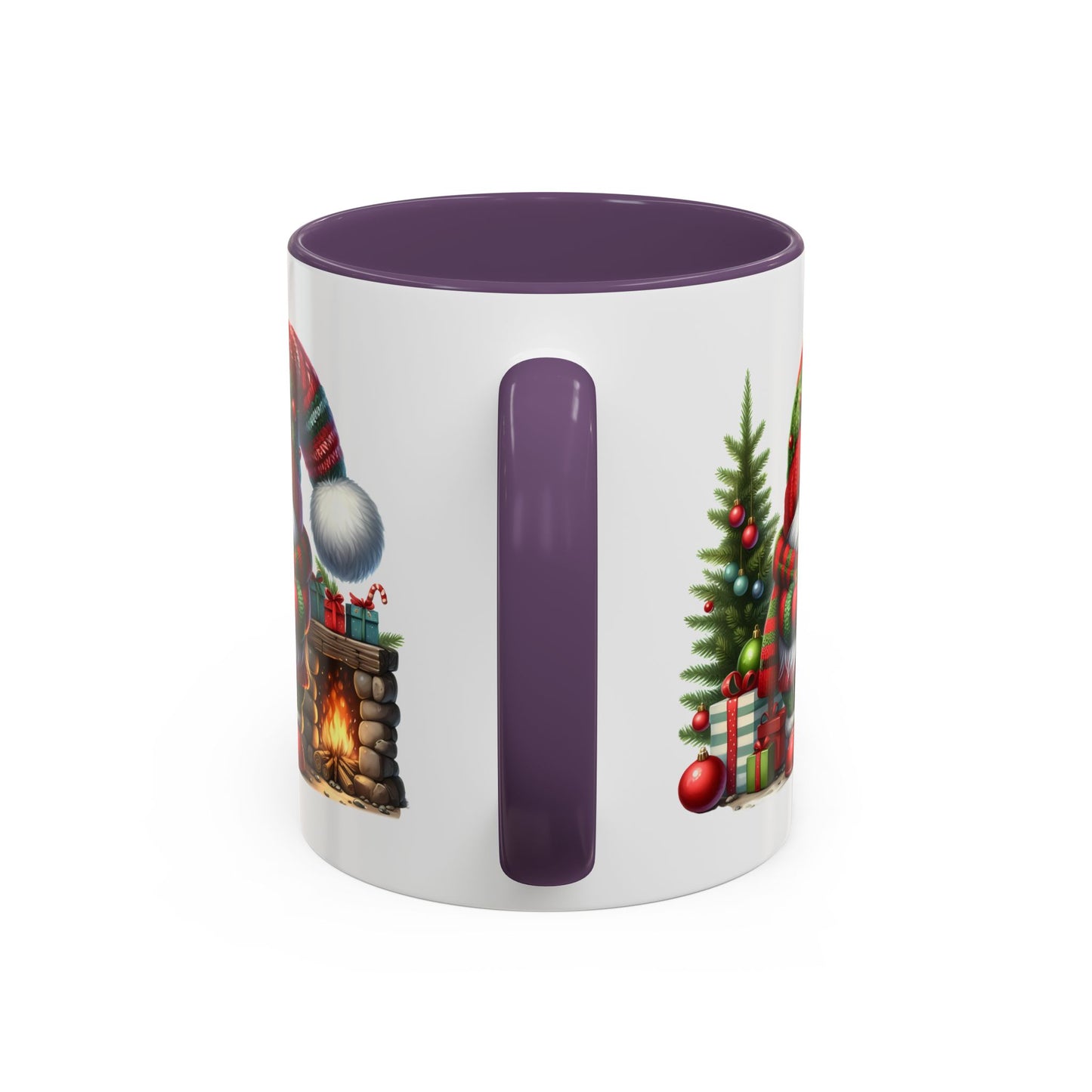 Christmas Mug - Gnome Fireplace