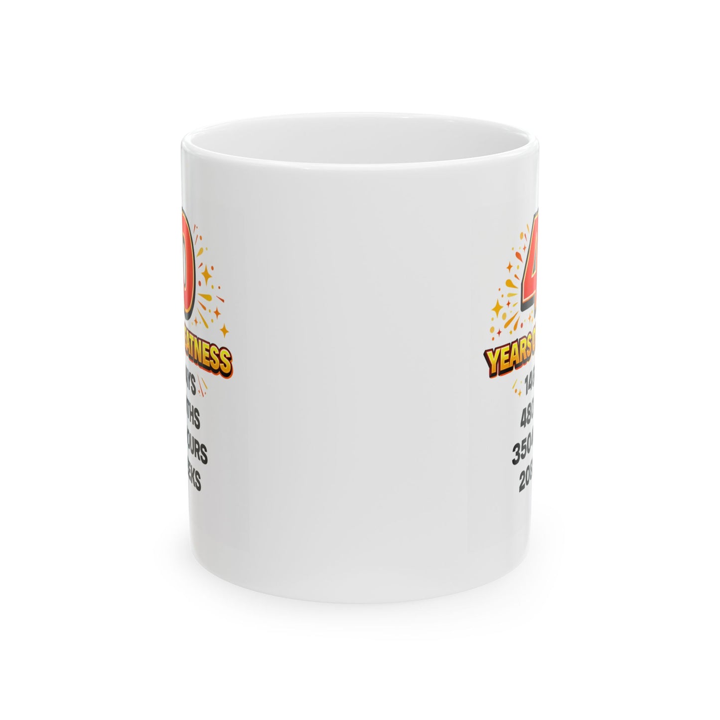 Birthday Mug - 40 Years of Greatness