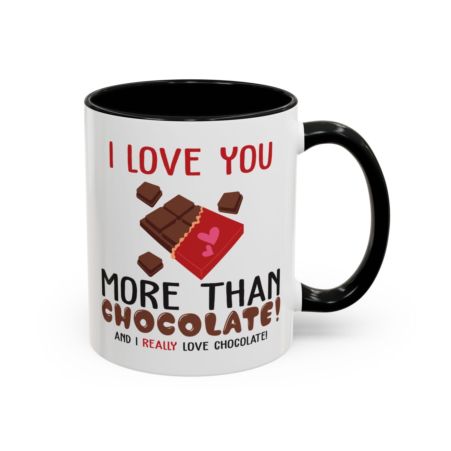 Anniversary Mug - I Love You More Than Chocolate