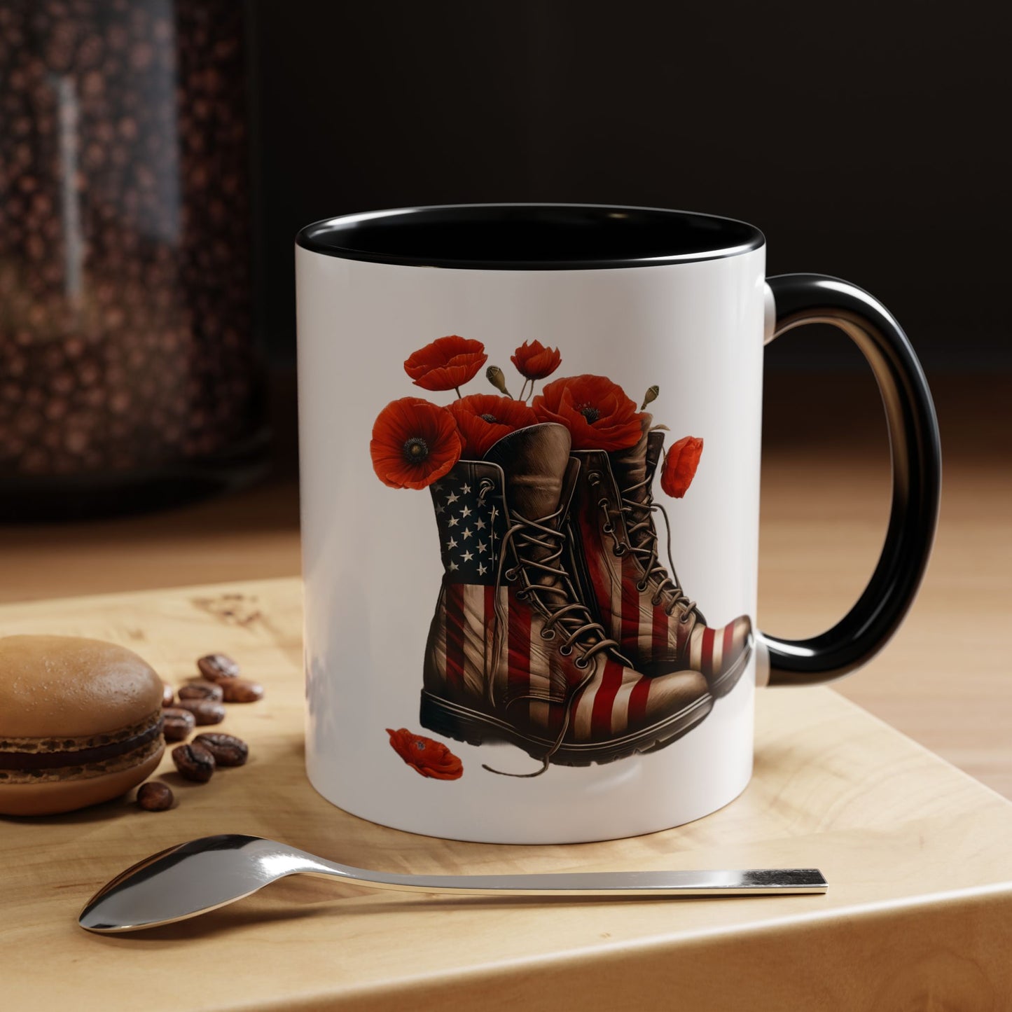 4th of July Mug - Fallen Soldier Boots