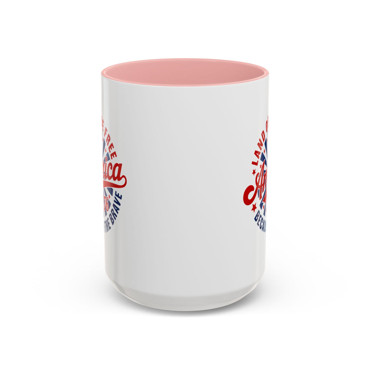 4th of July Mug - America 1776 Land of the Free