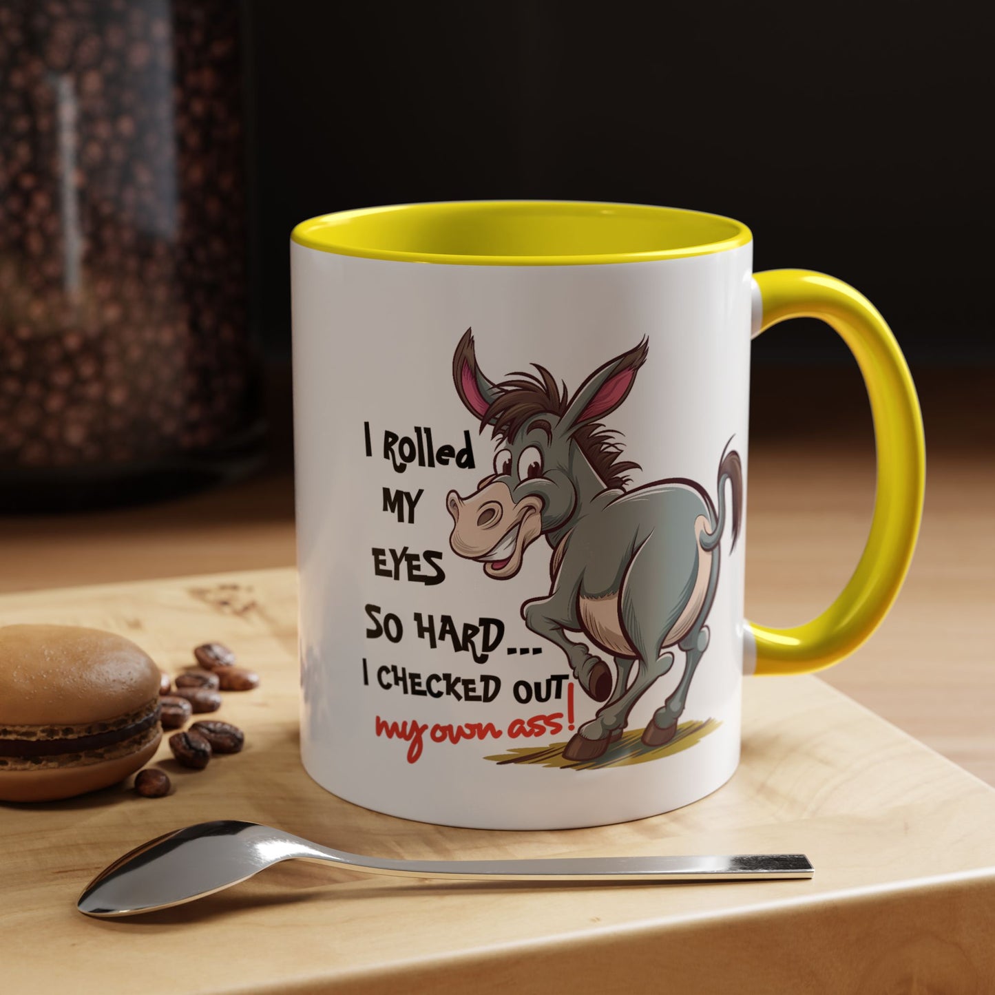Adult Mug - I Rolled My Eyes So Hard