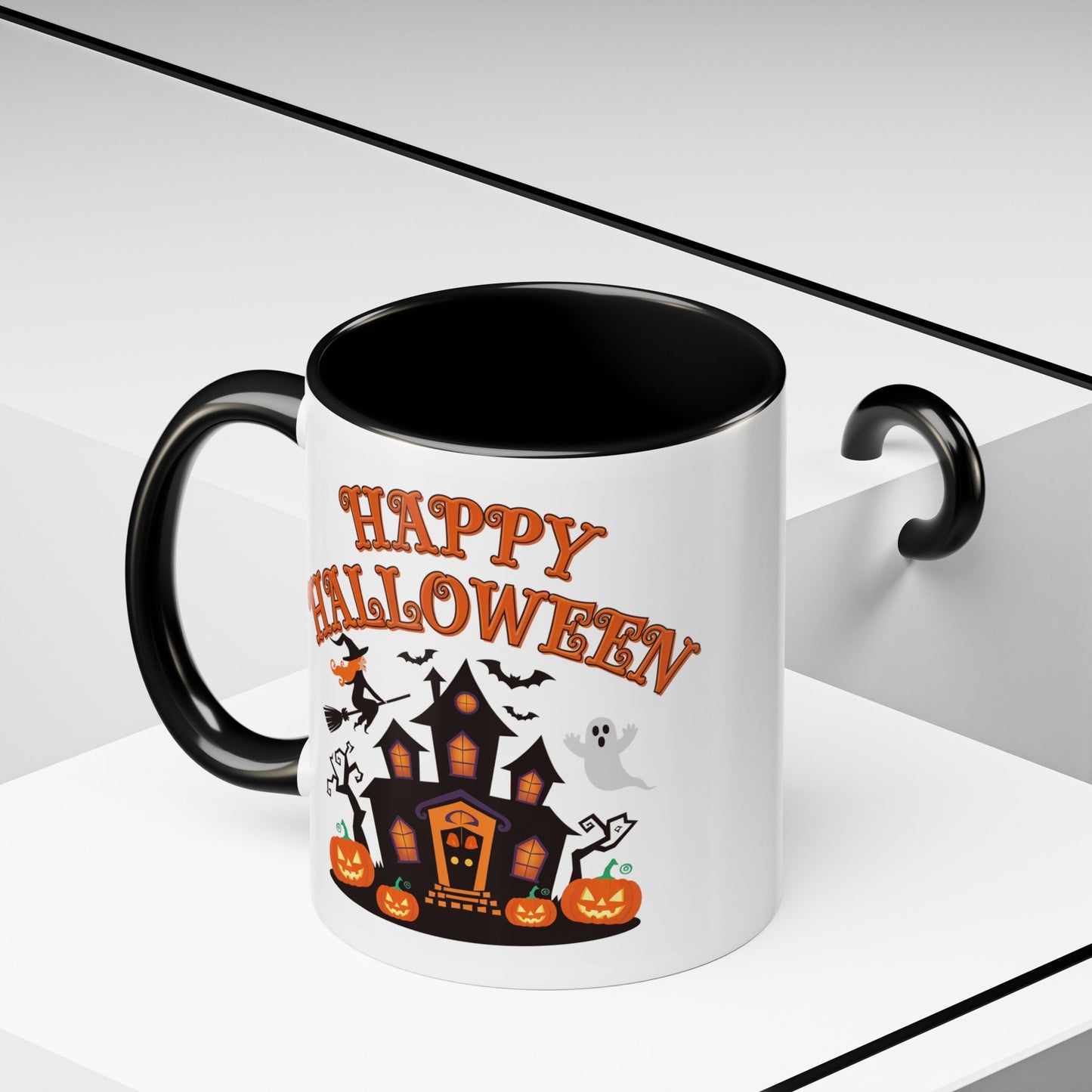 Halloween Mug - Happy Halloween Ghost House
