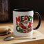 Christmas Mug - Green & Red Text Santa Presents