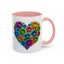 Animal Mug - Dog Paws Heart