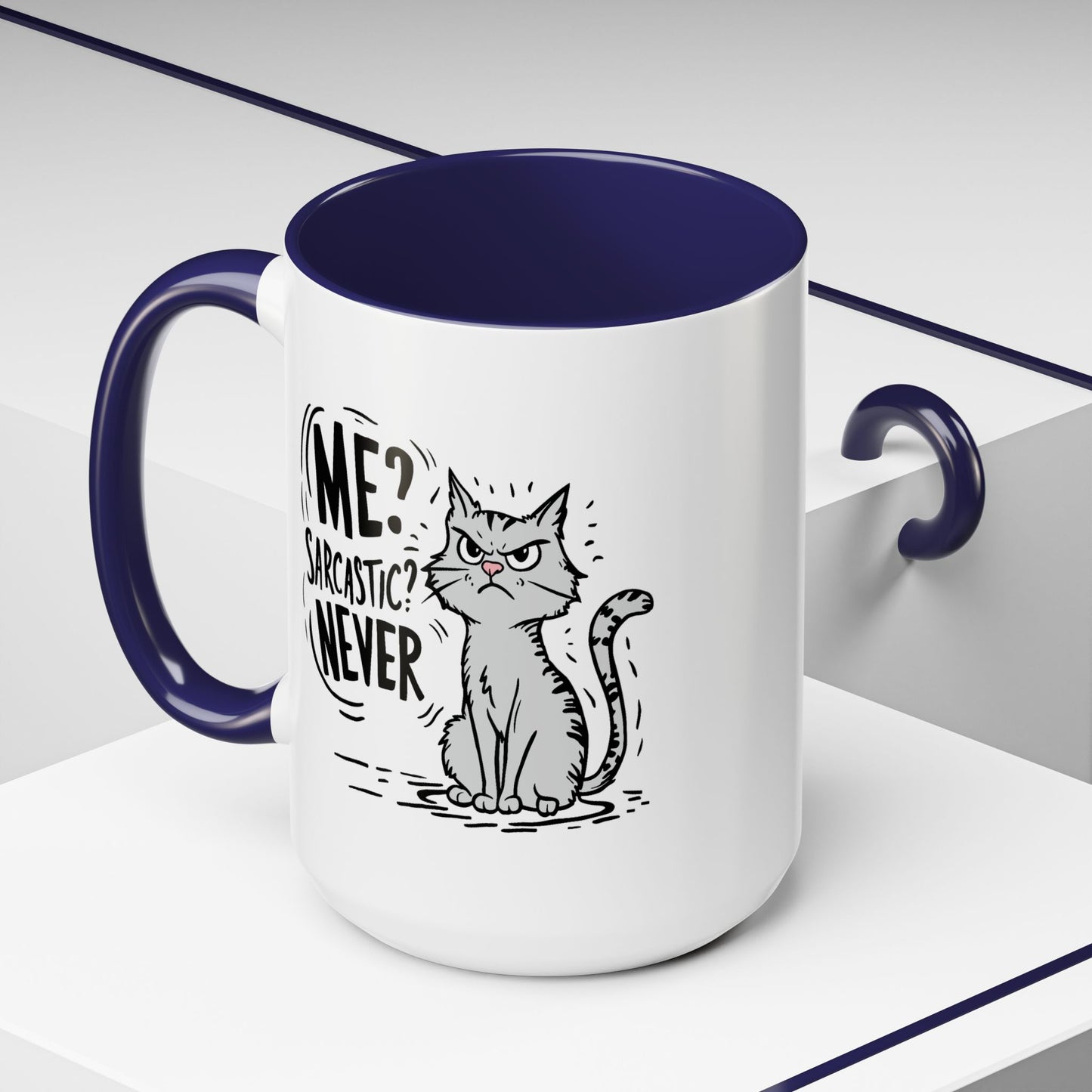Animal Mug - Me? Sarcastic? Never