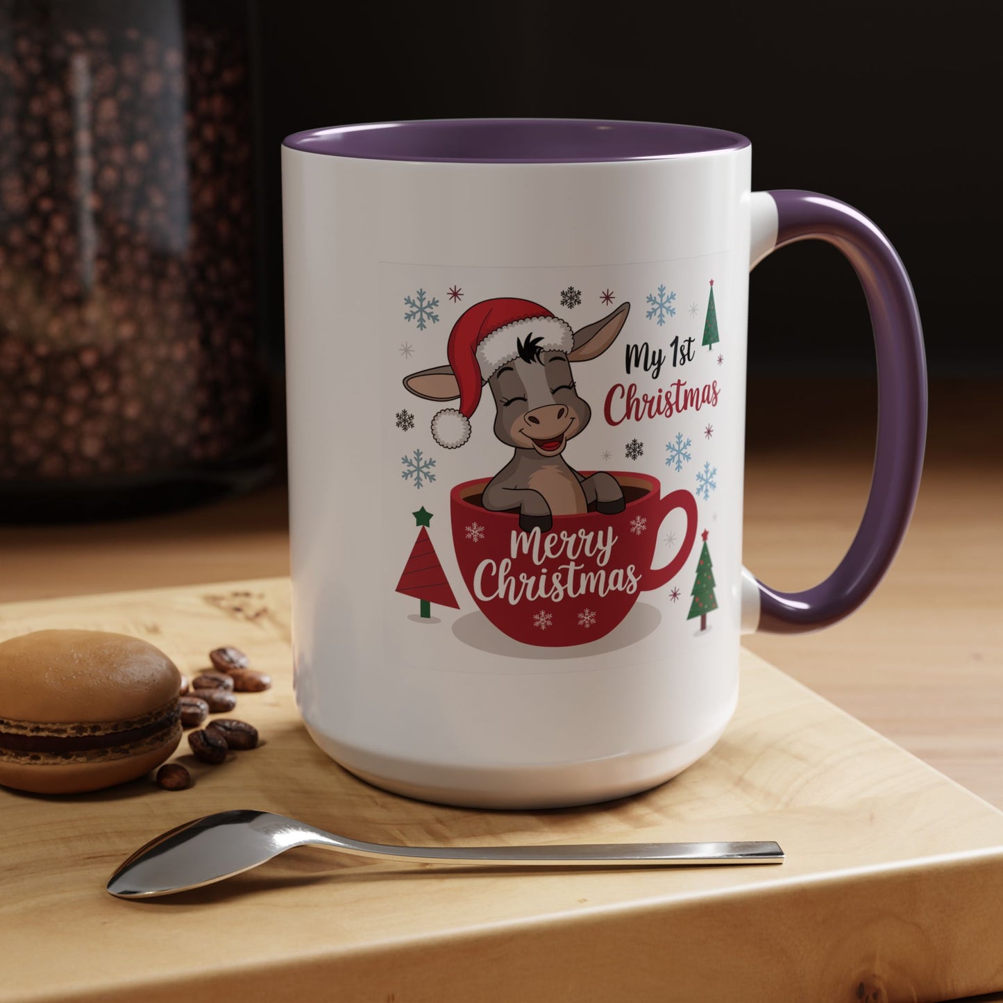Christmas Mug - My First Christmas Donkey Cup