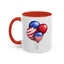 4th of July Mug - American Balloons