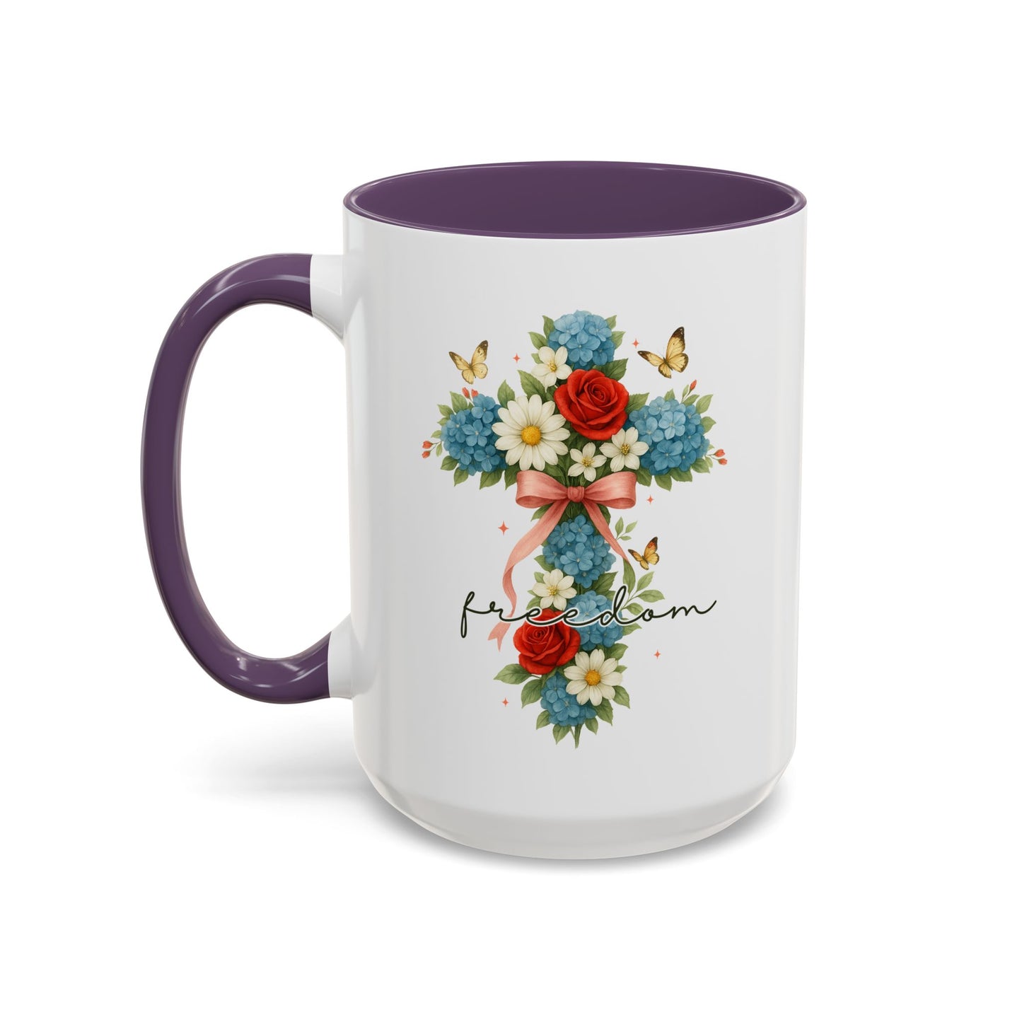 4th of July Mug - Freedom Cross