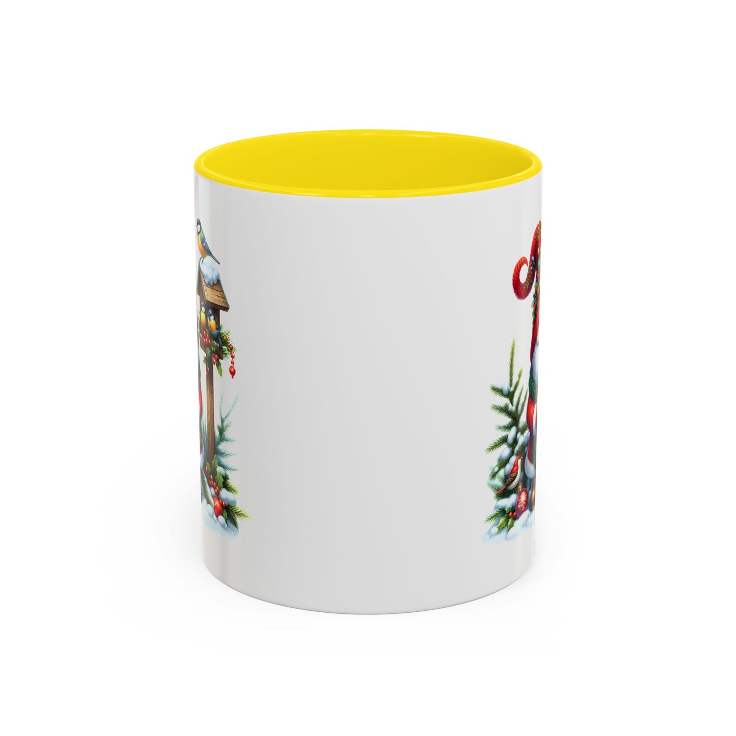 Christmas Mug - Gnome and Birds