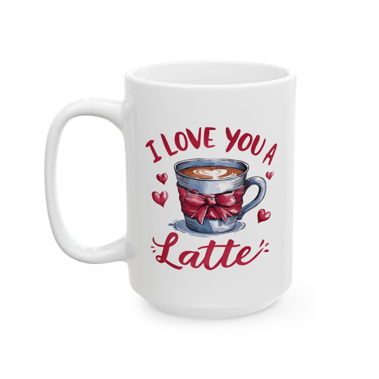 Anniversary Mug - I Love You a Latte