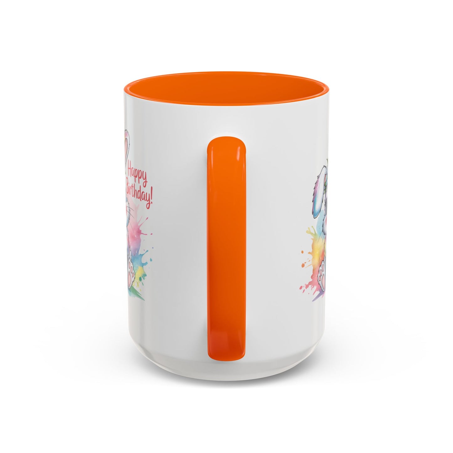 Birthday Mug - Happy Birthday Cute Bunny
