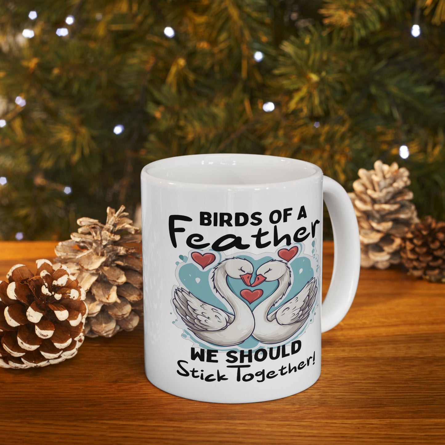 Anniversary Mug - Birds Of A Feather