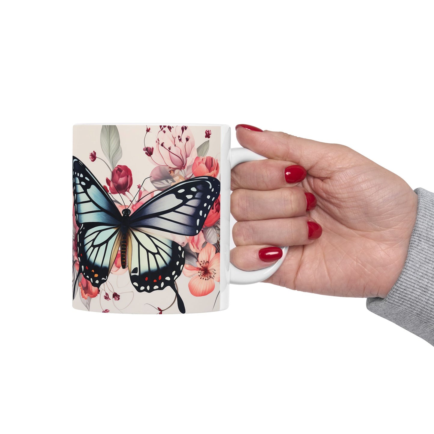 Artistic Mug - Colorful Butterfly 2