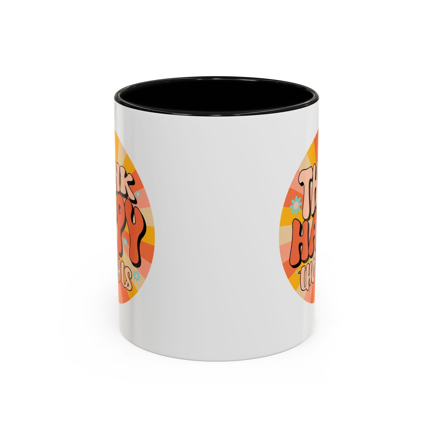 Wellness Mug - Think Happy Thoughts Hippie