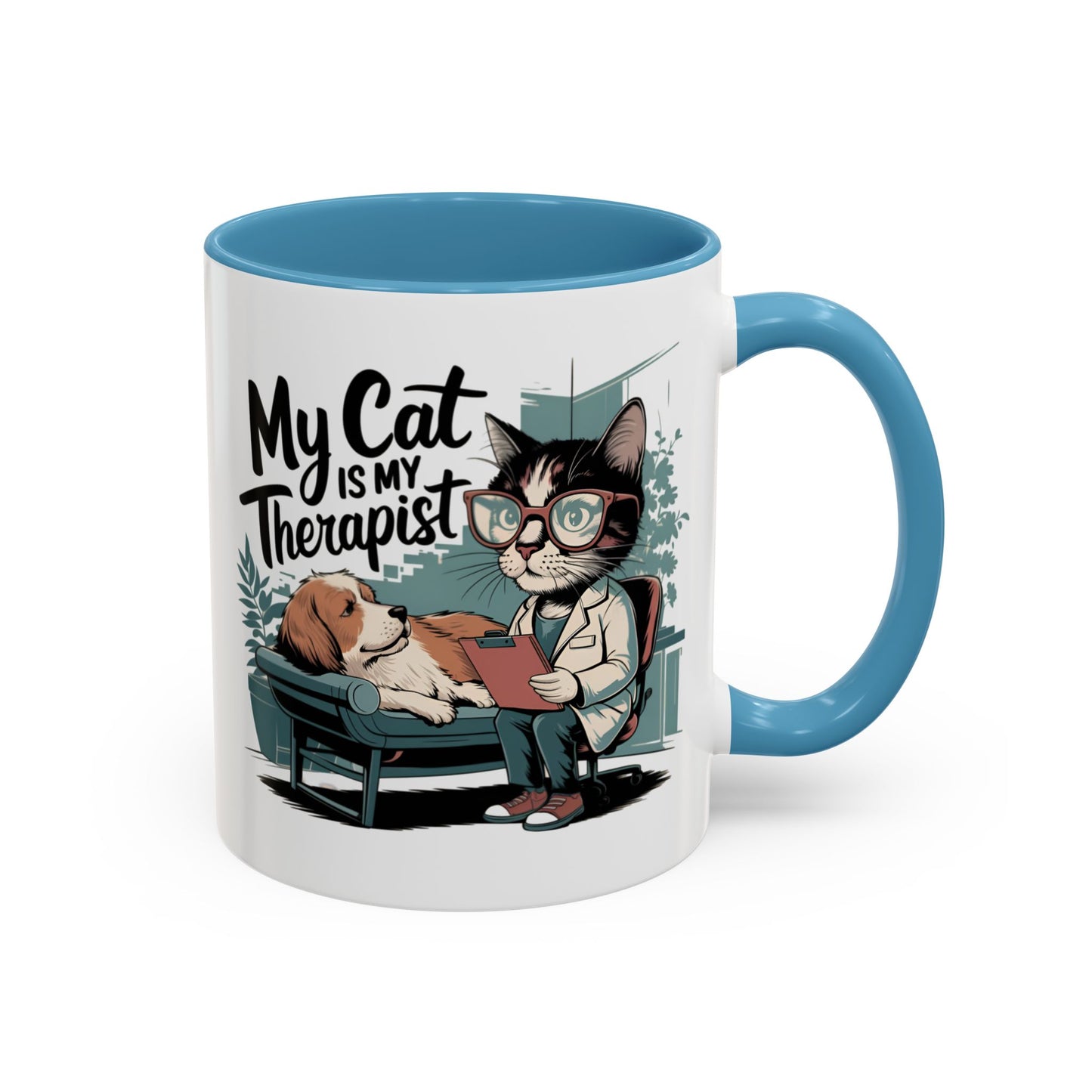 Animal Mug - My Cat Is My Therapist