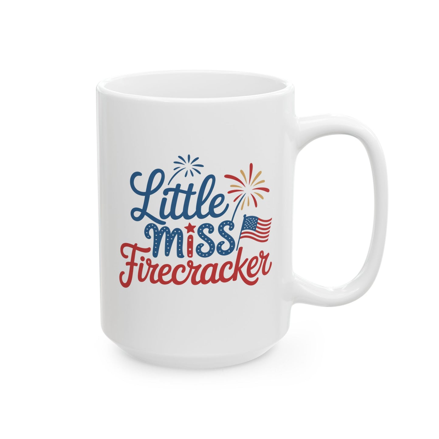 4th of July Mug - Little Miss Firecracker