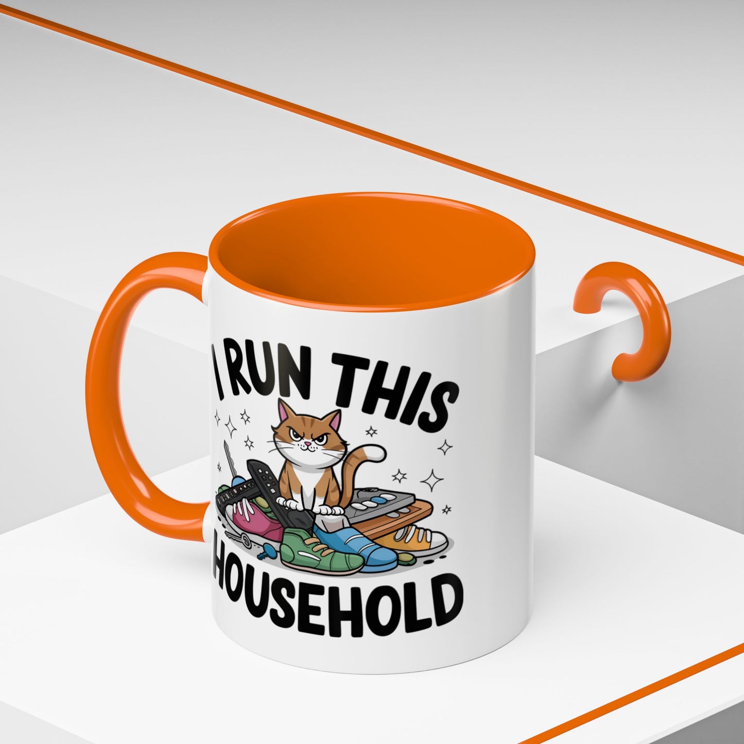 Animal Mug - I Run This Household