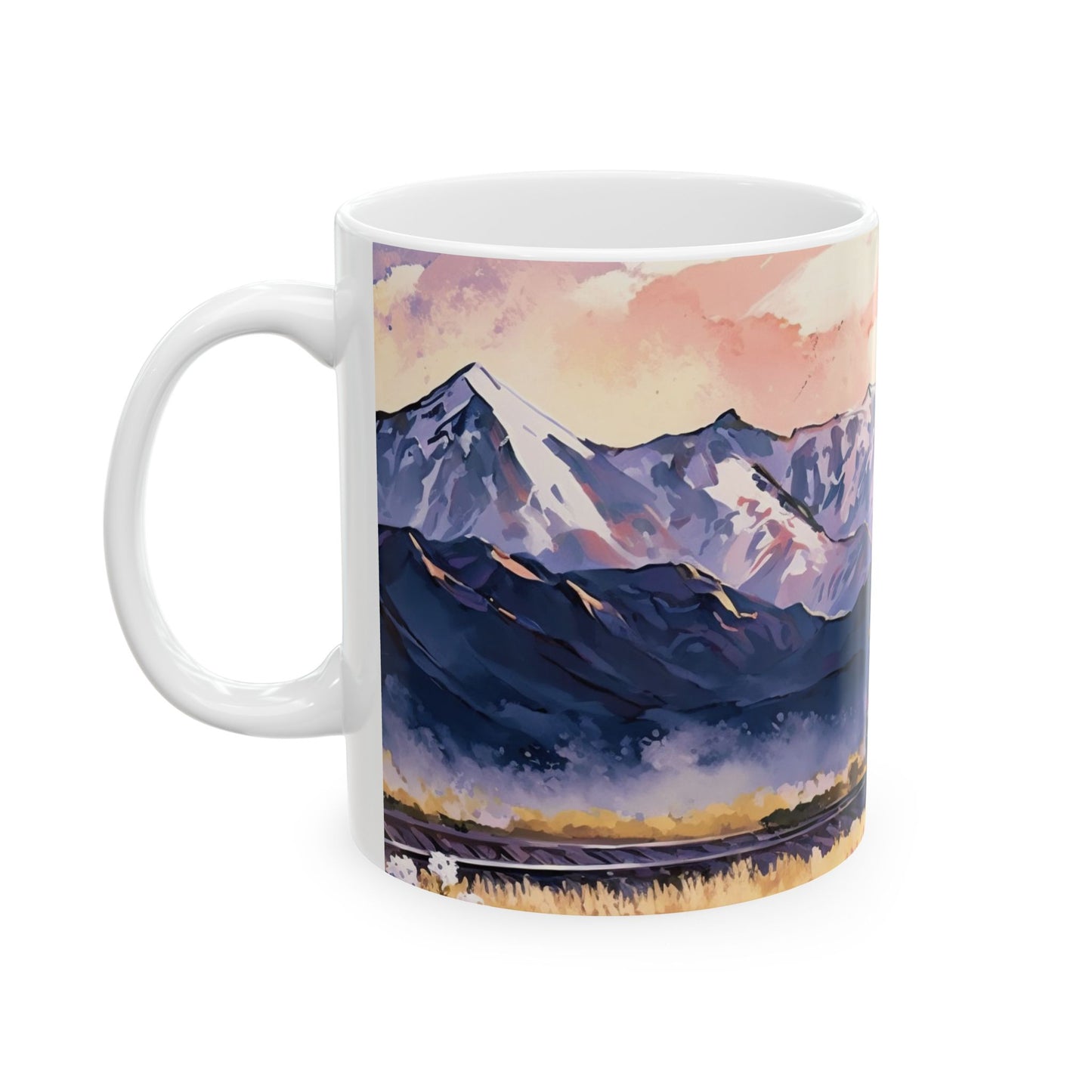 Adventure Mug - Train Journey 2