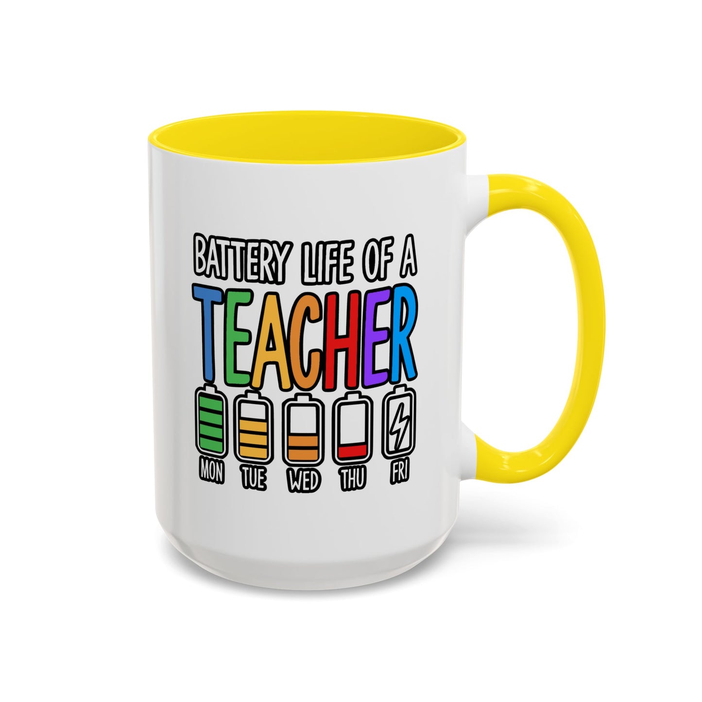 Office Mug - Battery Life of a Teacher