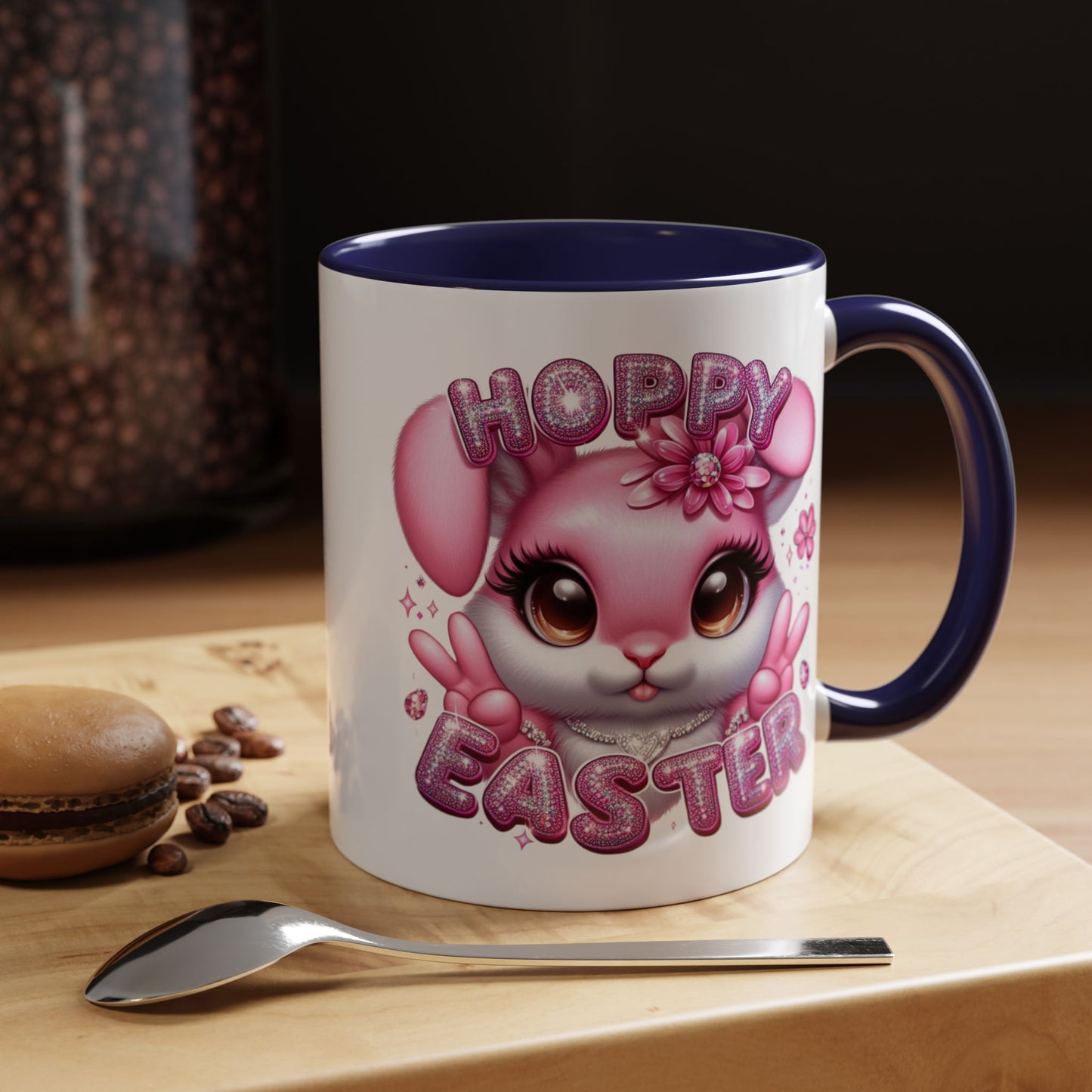 Easter Mug - Rhinestone Bunny
