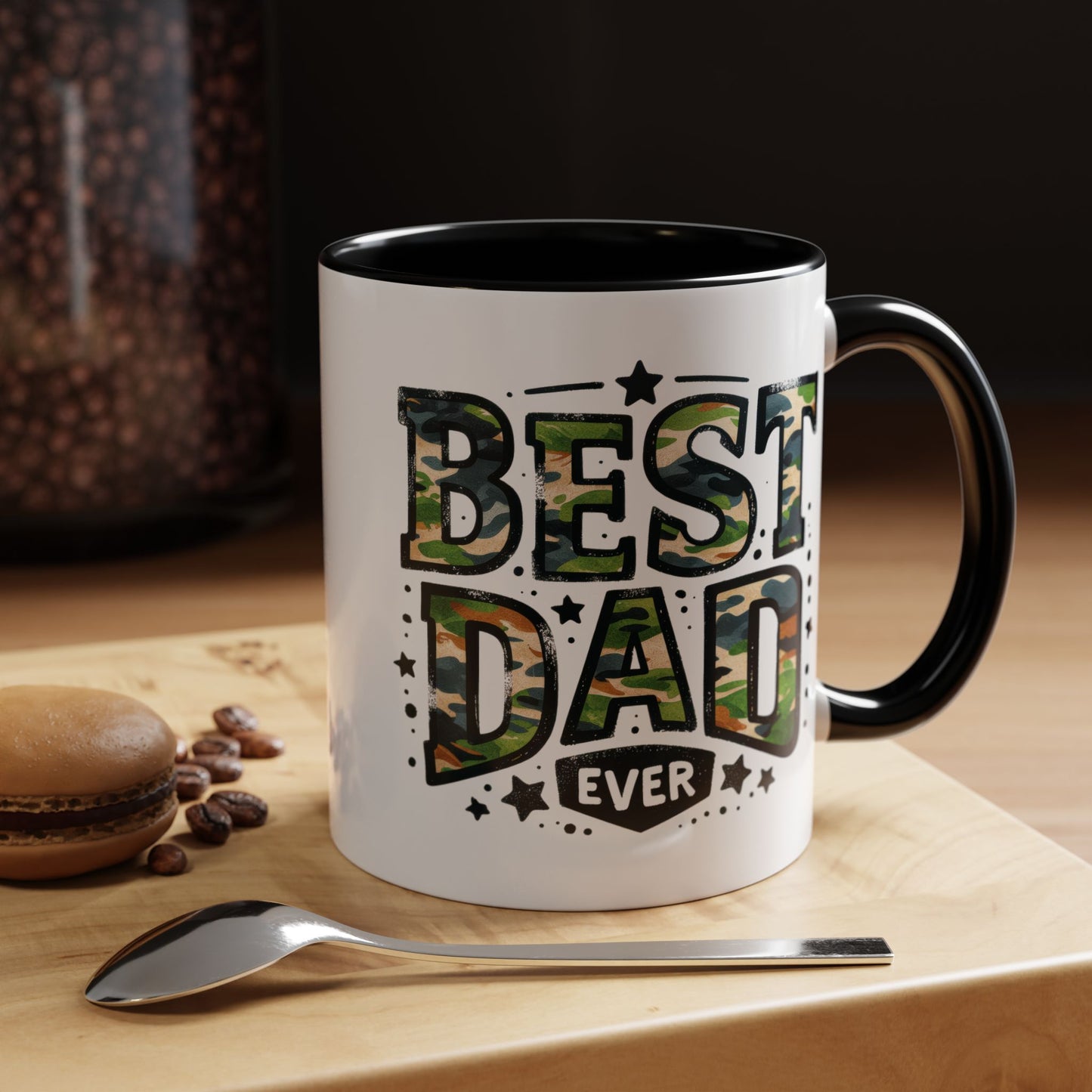 Father's Day Mug - Best Dad Ever Cammo