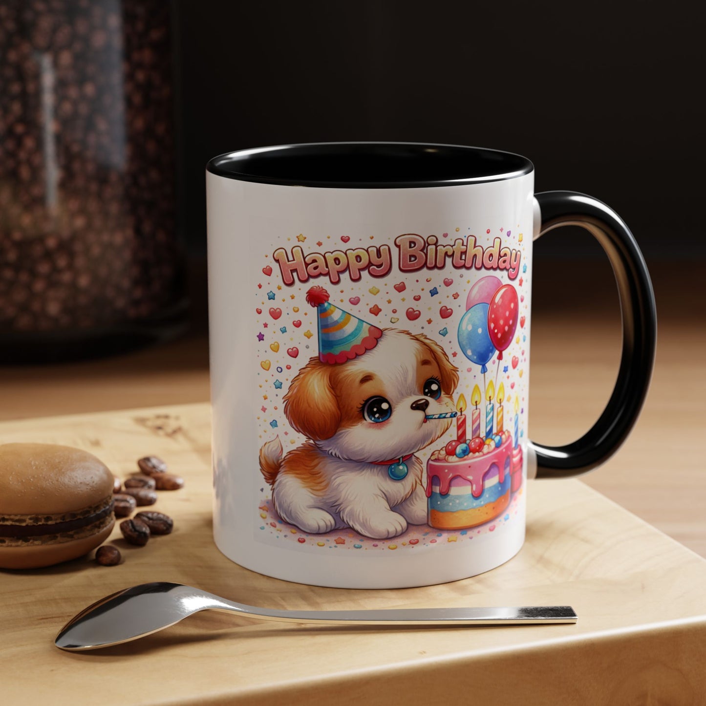Birthday Mug - Puppy Cake