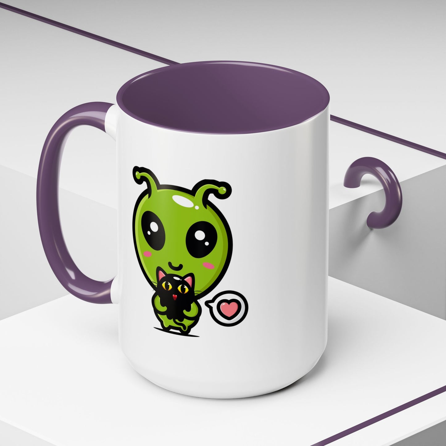 Alien Mug - Alien Hug Cat