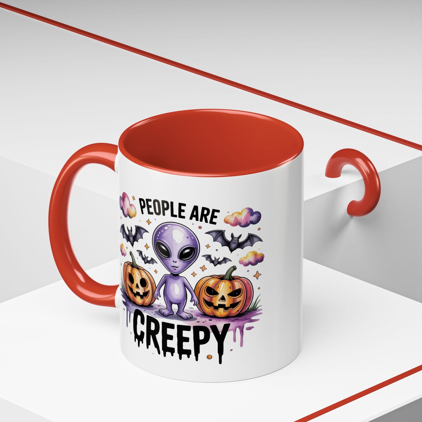 Alien Mug - People Are Creepy