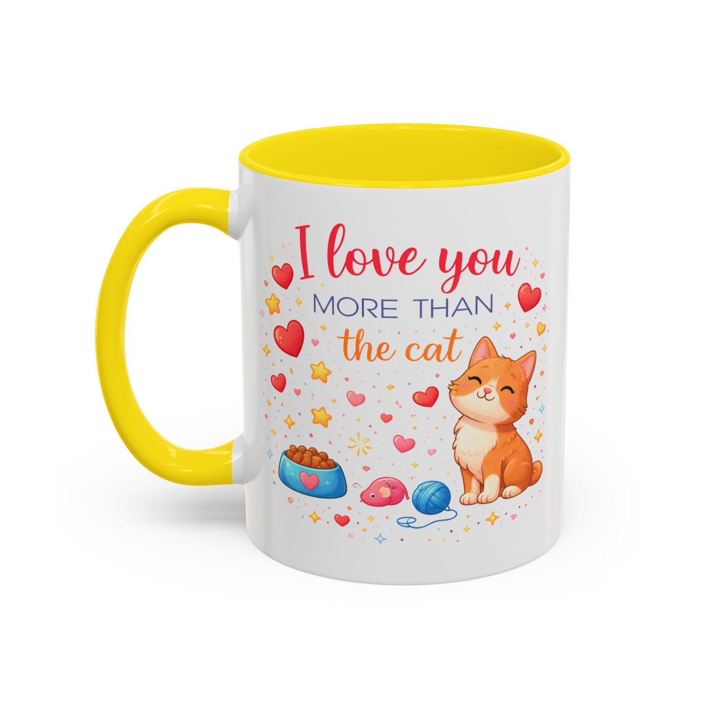 Anniversary Mug - I Love You More Than The Cat
