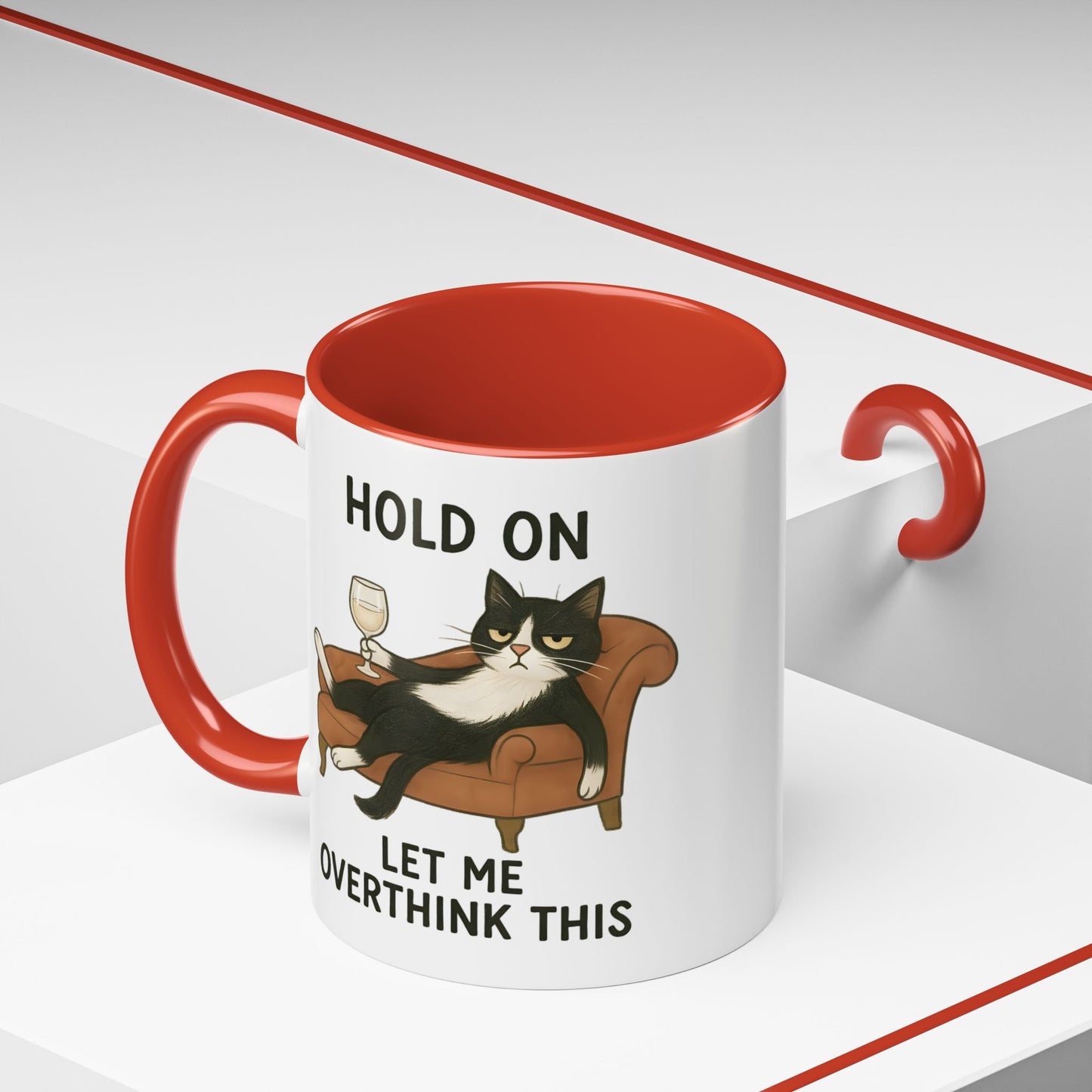 Animal Mug - Hold On Let Me Overthink This