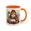Christmas Mug - Gold Snowman