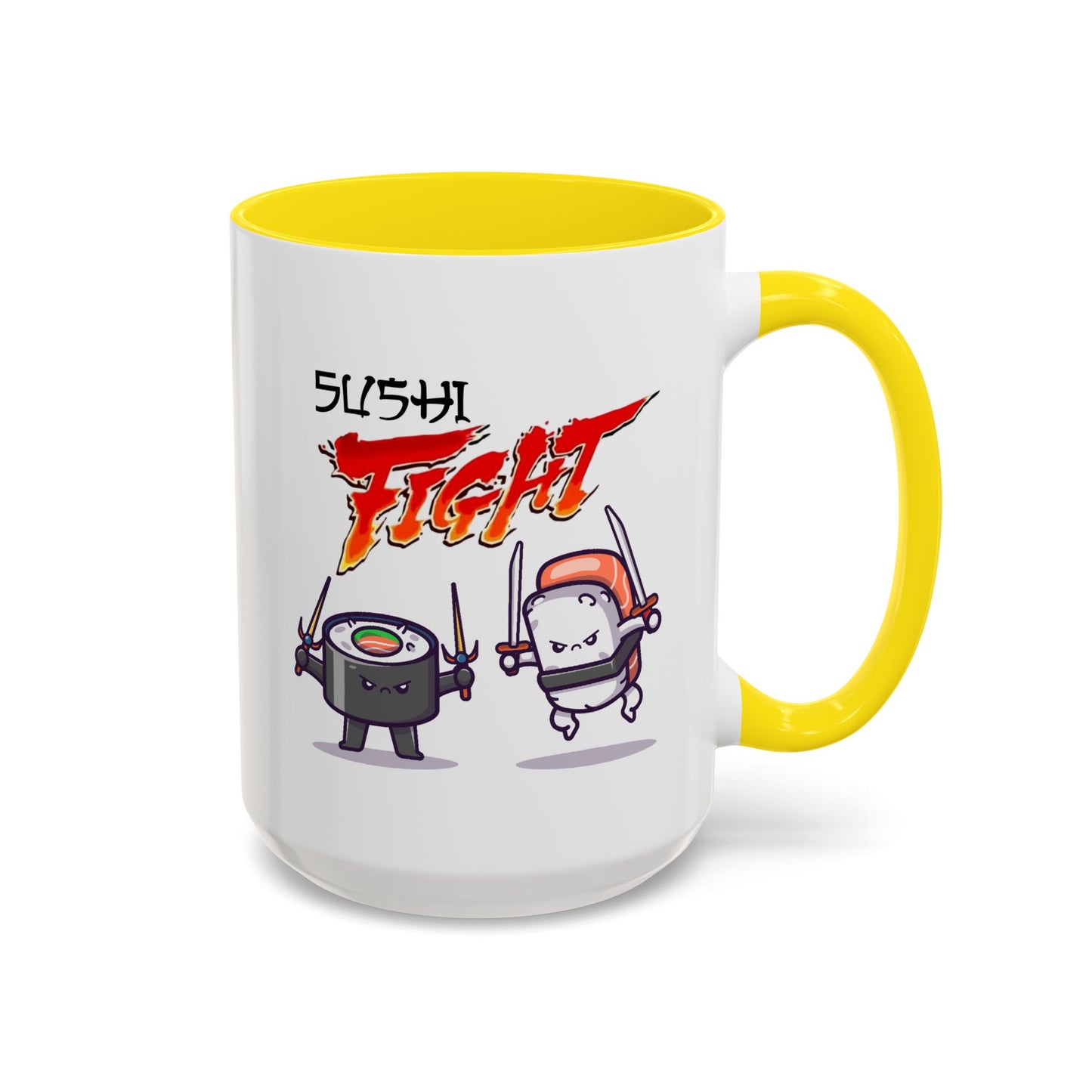 Humor Mug - Sushi Fight