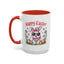 Easter Mug - Happy Easter Cool Bunny
